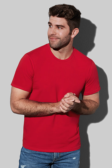 T-shirt met ronde hals voor mannen