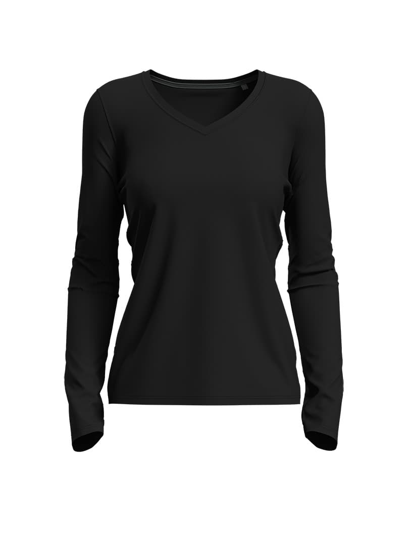 Stedman Claire V-neck Long Sleeve Tee-shirt manches longues pour