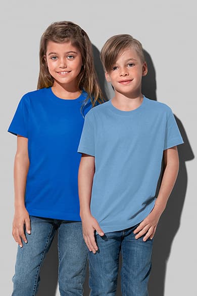 T-shirt met ronde hals voor kinderen