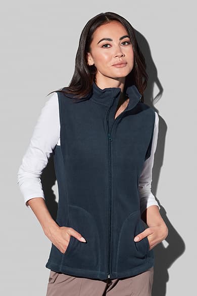 Fleece vest voor vrouwen