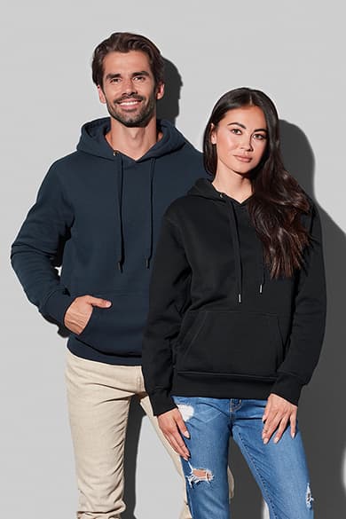 Sweatshirt met capuchon voor mannen en vrouwen