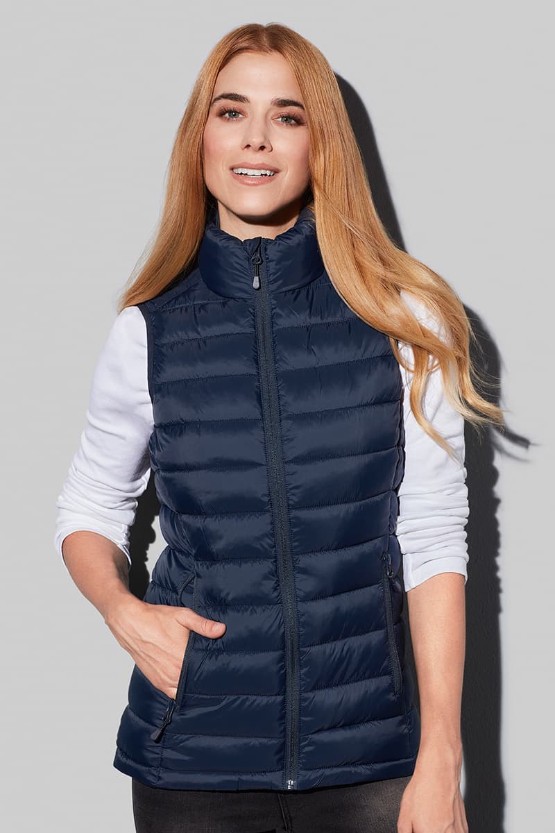 Lux Padded Vest - Padded vest for women model 1
