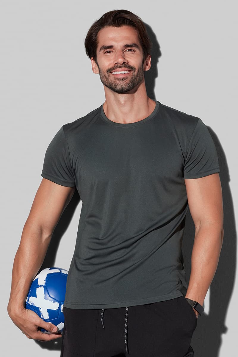Sports-T - Camiseta con cuello redondo para hombres model 1