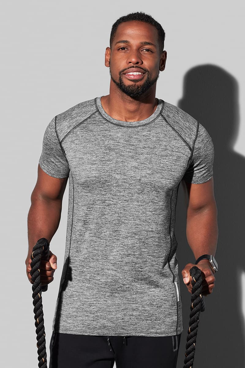 Recycled Sports-T Reflect - Sportief T-shirt voor mannen model 1