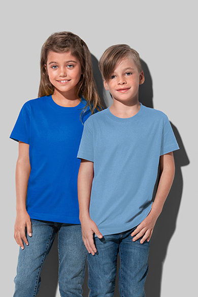 T-shirt con girocollo per bambini