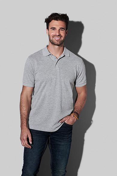 Short sleeve polo shirt for men