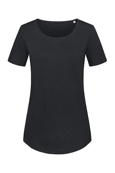 Rundhals-T-Shirt für Damen