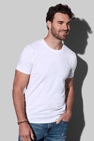 Tee-shirt col rond pour hommes