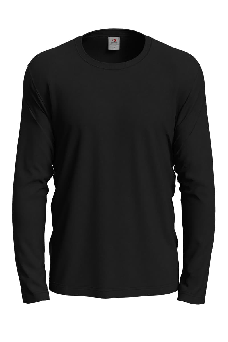 Basic Long Sleeve Crew Neck T-Shirt