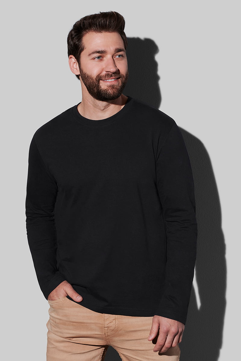Classic-T Long Sleeve - T-shirt met lange mouwen voor mannen model 1