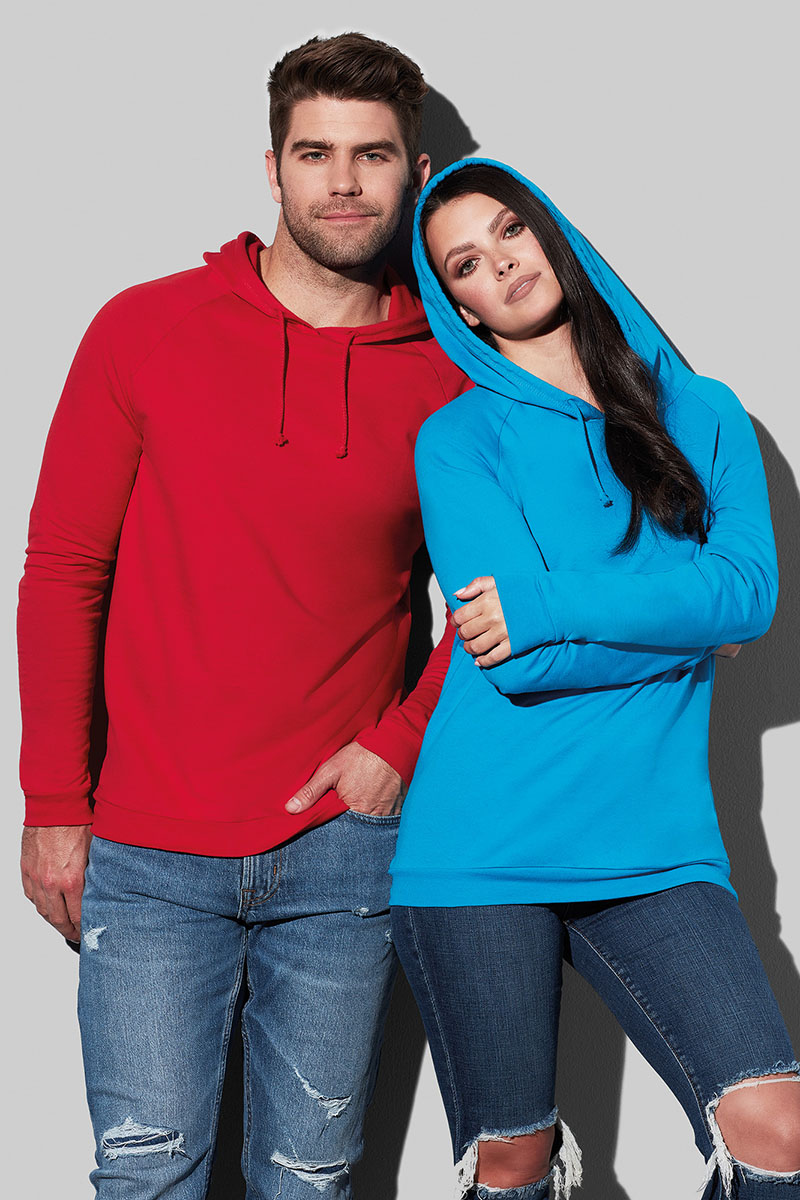 Sweat Hoodie Light - Hooded sweatshirt for men and women  model 1