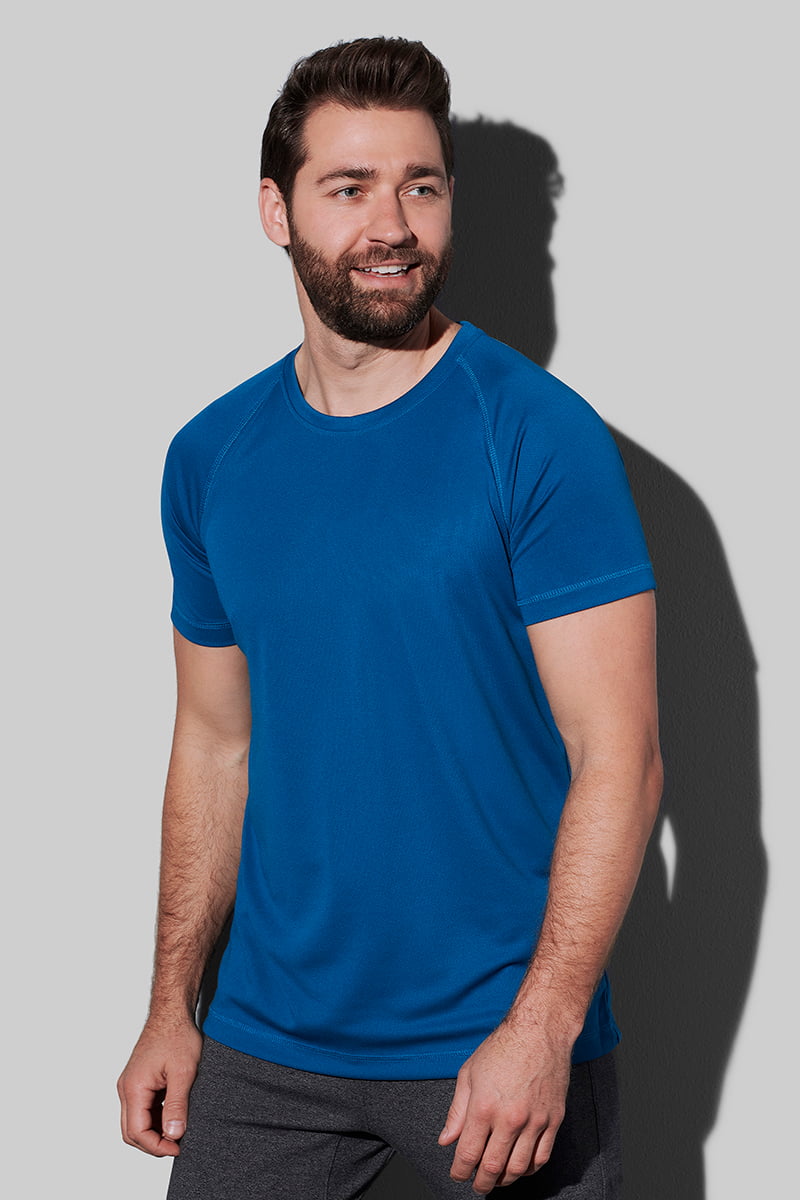 Active 140 Raglan - Camiseta con cuello redondo para hombres model 1