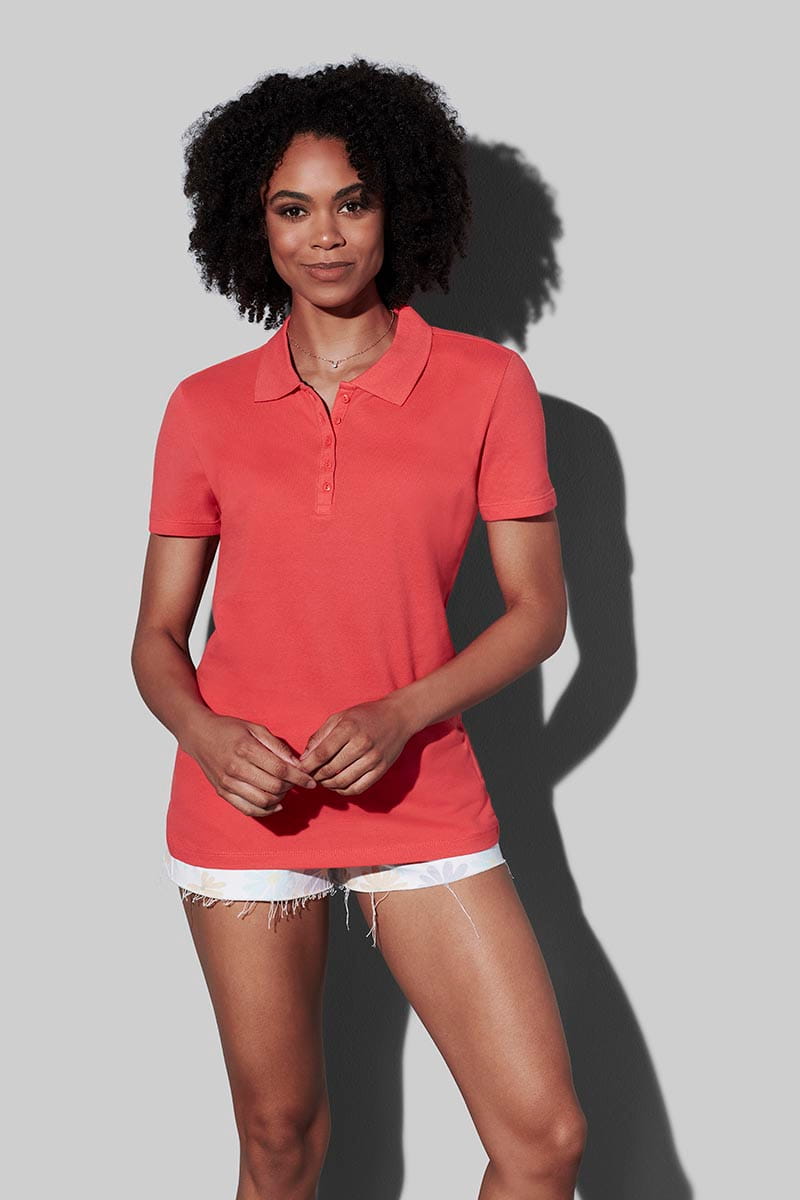 Hanna Polo - Short sleeve polo shirt for women model 1