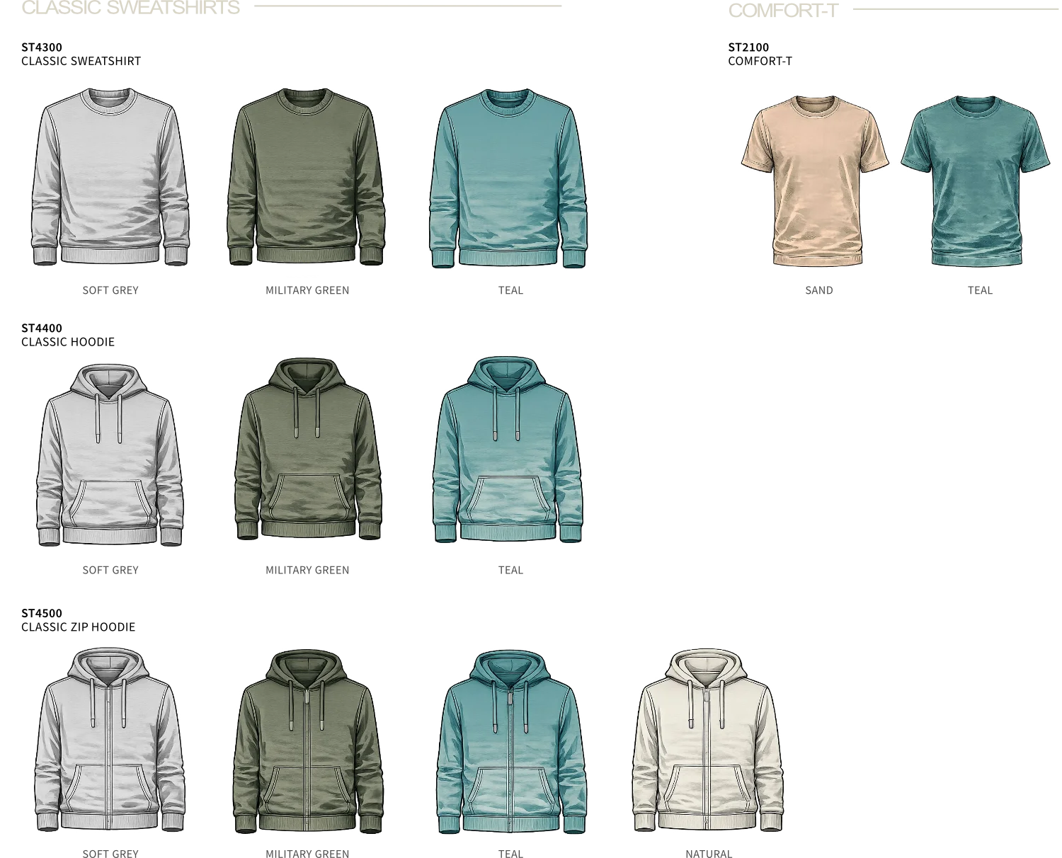 Autumn additions overview