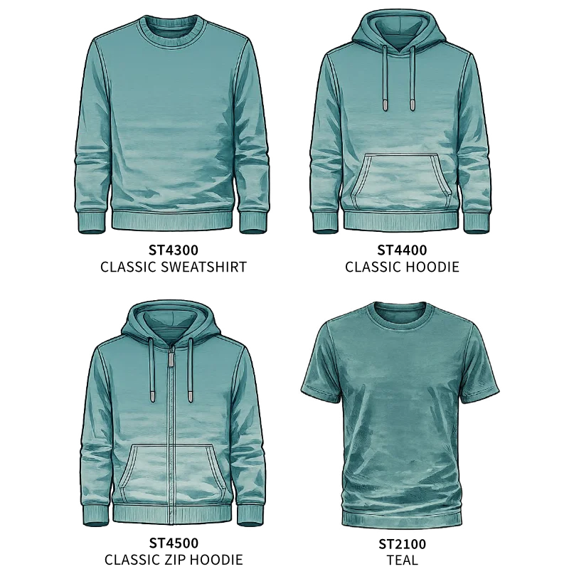 New additions in Teal