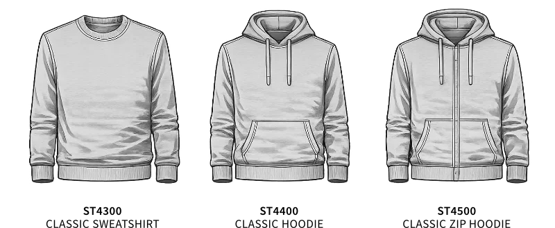 Sweats in Soft Grey