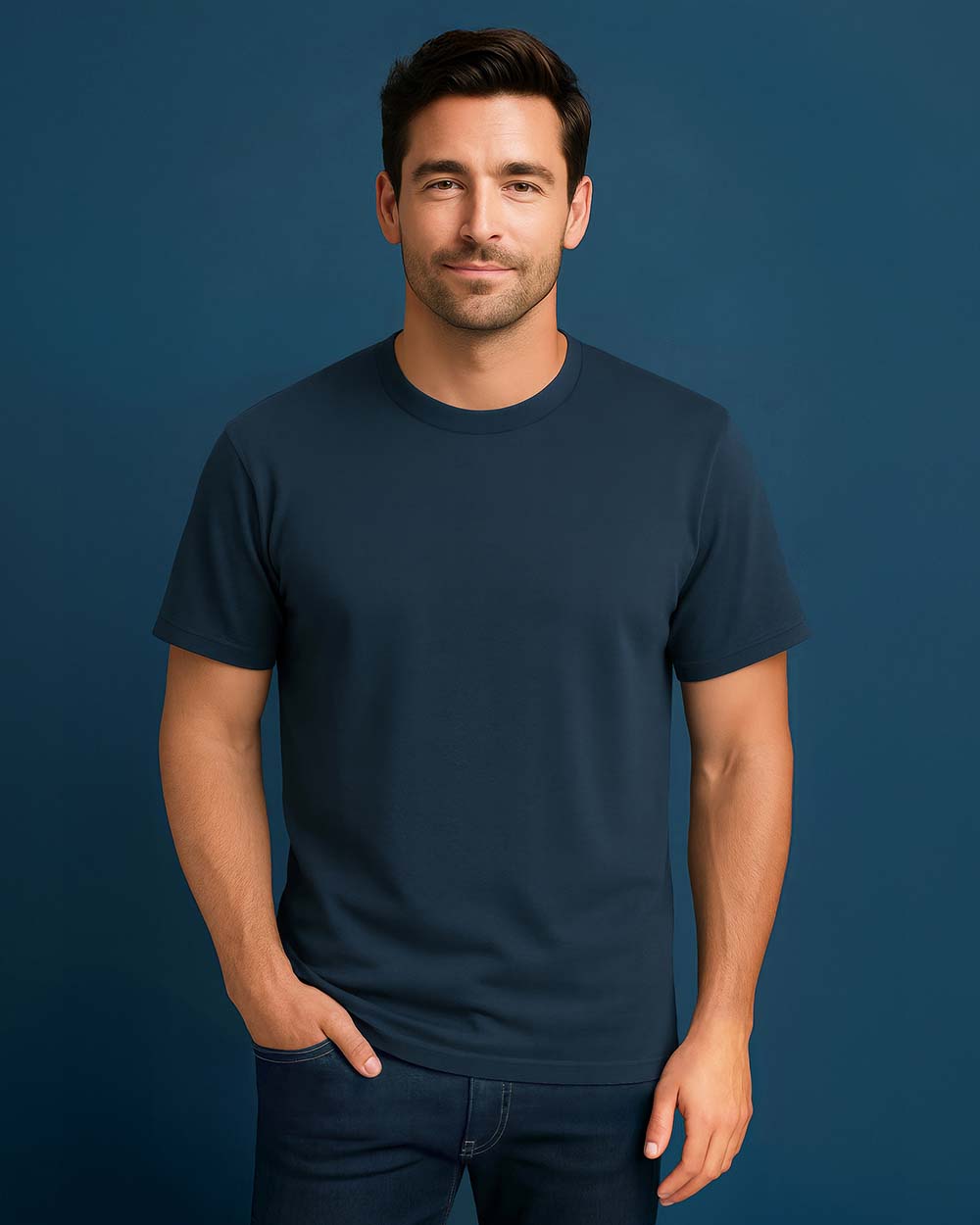 N3600 Unisex Cotton T-shirt (Image générée par l’IA)