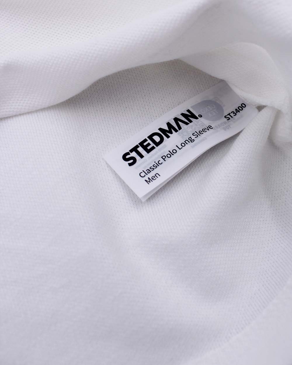 tear-away care label in the side seam